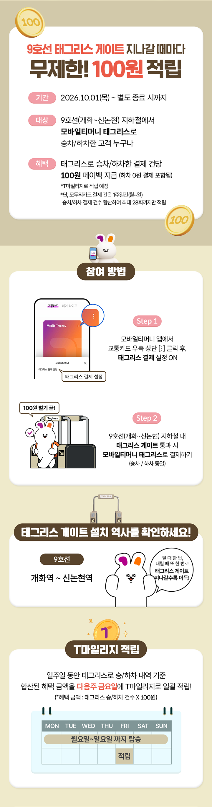9호선 태그리스
